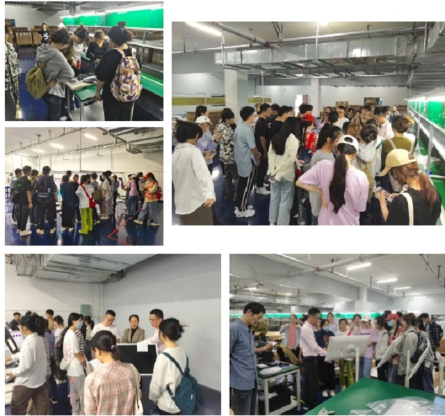 安理大人工智能学院师生参观壹芯科技车间